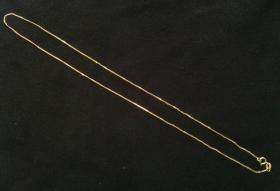 สร้อยคอทองคำแท้ 9K 375 ลายโซ่ น้ำหนัก 0.99 กรัม