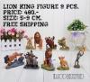 Lion King Figure 9 pcs. ชุดโมเดลไลออนคิง