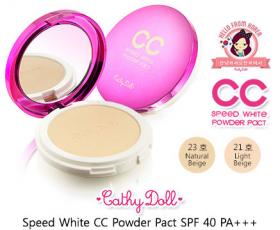 ขาย Cathy Doll Speed White CC Pact SPF40PA+++ -