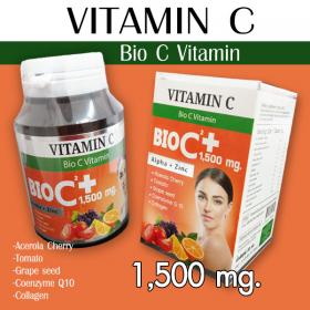 ขาย BIO C Vitamin Alpha+Zinc 1,500 mg.  -