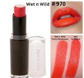 ขาย Wet n Wild Mega Last Lip color  970 Purty Persimmon -