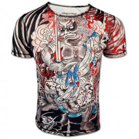 ขาย CHAQUETERO Tattoo Tshirtเสื้อแขนสั้นแบรนด์เนม ลายสักเท่ๆ  CHAQUETERO Japanese Ronin Tattoo คนรักแทททูไม่ควรพลาด