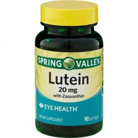 ขาย Spring Valley  Natural Lutein 20 mg with Zeaxanthin