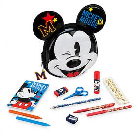 กระเป๋าดินสอพร้อมอุปกรณ์เครื่องเขียน Mickey Mouse Filled Pencil Case