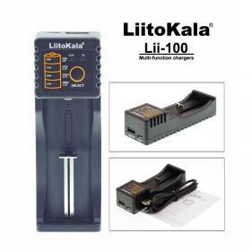 Liitokala lii-100 เครื่องชาร์จแบตและ Power Bank ในตัว 1 ราง