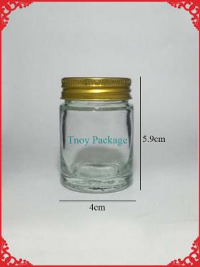 ขวด 40ml ยาหอม ฝาโลหะสีทอง