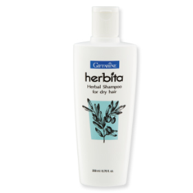 กิฟฟารีน แชมพูสมุนไพร เฮอร์บิต้า สำหรับผมแห้ง 200 ml. Herbita Herbal Shampoo for Dry  Hair Giffarine