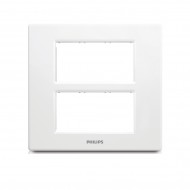 Philips หน้ากาก ฝา 6 ช่อง ฟิลิปส์ รุ่นลีฟ LeafStyle 6M Cover