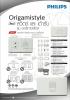 Philips หน้ากาก 3 ช่องติด ฟิลิปส์ รุ่น ออริกามิสไต OrigamiStyle Cover 3M + Grid