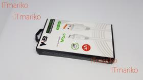 ขาย Charger Micro USB - White Color - Length 3 mete WB-B321
