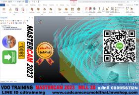 VDO CADCAM TRAINING MASTERCAM 2023-CAM MILL3 Axis