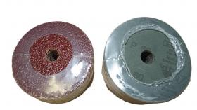 FIBER DISC กลมสีแดง 5" (DIA. 125 MM.) ขนาดรูกลาง dia 22 MM. เบอร์ 36