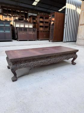 ตั่งขาสิงห์งานเก่าสีเดิมทั้งตัว