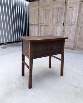 โต๊ะทำทองขาสอบไม้สักงานเก่าแท้