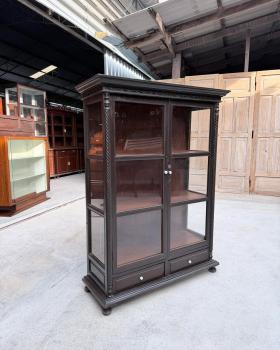 ตู้หัวบัวข้างเกลียวเชือกด้านข้างโปร่งใบใหญ่