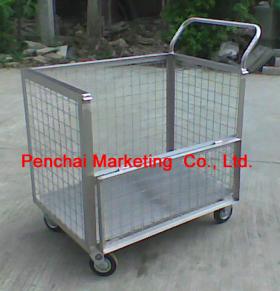 รถเข็นสแตนเลสเปิดข้างครึ่งบาน LBox Truck Model LBT30, LBT50
