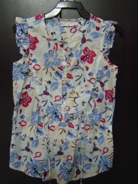 เสื้อแขนกุด ลายดอก ของ FQ&L  มือ2