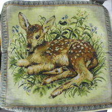 ปลอกหมอน: 18x18นิ้วลายกวางดาว
