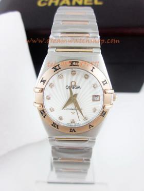 ขาย OMEGA CONSTELLATION White:2K:Medium Size