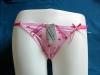 กางเกงใน ผ้า cotton แบบยืดใส่สบาย สวยหวานน่ารักค่ะ สะโพก size 33-37 - สีชมพูอ่อน