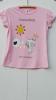 [Size L คอกลม ทรงผู้หญิง] Day Dreaming สีชมพู เข้ารูป