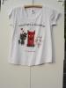 [Size M คอวี ทรงผู้หญิง] Love at First Sight สีขาว เข้ารูป