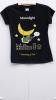 [Size M คอกลม ทรงผู้หญิง] Dreaming of You สีดำ เข้ารูป