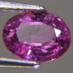 1.34ct NATURAL UNHEATED PURPLISH PINK SAPPHIRE แซปไฟร์สด สีชมพูแกมม่วง ธรรมชาติจากศรีลังกา