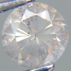 0.77ct NATURAL GOLDEN WHITE DIAMOND เพชรสีขาวแกมทอง ธรรมชาติ อัญมณีประจำเดือนเกิดเมษายน