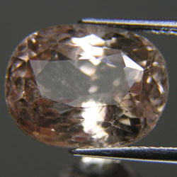 11.54ct โทพาซ สีแชมเปญ ธรรมชาติ อัญมณีประจำเดือนเกิดพฤศจิกายน NATURAL CHAMPAGNE TOPAZ