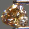 0.12ct NATURAL GOLDEN YELLOW DIAMOND เพชรสีเหลืองทอง ธรรมชาติ สีสวย อัญมณีประจำเดือนเมษายน