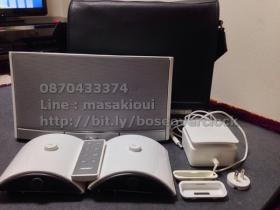ขาย Bose SoundDock Portable สีขาว มี Batt 2 ก้อน พร้อมกระเป๋าหนังแท้