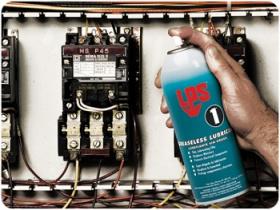 LPS1 สเปรย์หล่อลื่นและไล่ความชื้น กันสนิม ชนิดฟิล์มแห้งบาง ให้ได้กับงานไฟฟ้า อีเล็กทรอนิคส์ เครื่องจักร เครื่องมือ โลหะทุกชนิด กันสนิมนาน 60 วัน