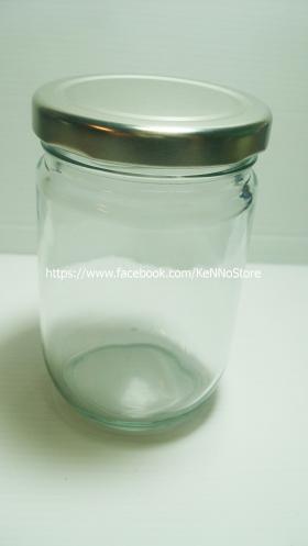 BWB129	ขวดแยมส์/น้ำพริก ปากกว้าง ขนาด 8 oz