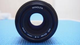 (มือสอง) เลนสแมนนวล Minolta 50 mm F2.0