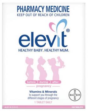 ขาย Elevit ราคาถูก ของแท้ จากออสเตรเลีย