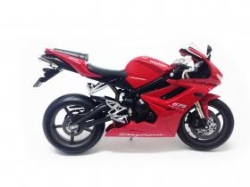 ขาย Welly โมเดลรถมอเตอร์ไซน์ Triumph 675 1:10 -Red