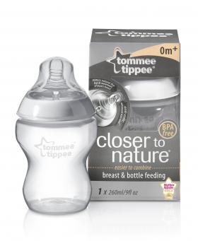 ขวดนม Tommee Tippee รุ่น Closer to Nature ขนาด 9 ออนซ์ BPA Free