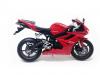 Welly โมเดลรถมอเตอร์ไซน์ Triumph 675 1:10 -Red