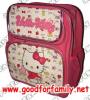 กระเป๋าเป้ 15 นิ้ว Hello Kitty สีชมพูเข้ม(หัวใจ) เฮลโล คิตตี้ กระเป๋านักเรียน กระเป๋าสะพายหลัง กระเป๋าเด็ก กระเป๋าใส่ของ รหัส bckpckkit001