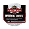 ผ้าไมโครไฟเบอร์แบบตีนตุ๊กแกสำหรับเครื่องขัดขนาด 6 นิ้ว Meguiar's DA Microfiber FNISHING DISC 6"