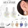 Siwan Crystal Shiny Sea Snail