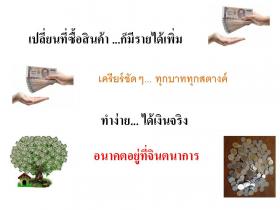 ขาย money รายได้เสริม