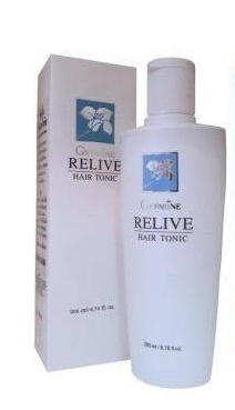Giffarine Relive Hair Tonic 200 ml. กิฟฟารีน รีไลฟ์ แฮร์ โทนิค ช่วยให้ผมนุ่มสลวย น่าสัมผัส แลดูหนาขึ้น มีน้ำหนัก ไม่หลุดร่วงง่าย