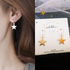 ‼️ PRO‼️ ต่างหูดาว Star Earrings