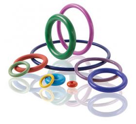 Standard and custom sizes of O-rings and seals
