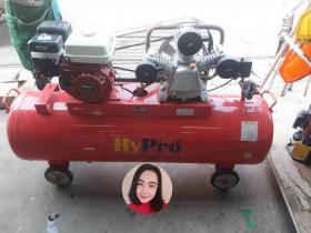 ปั้มลมขนาดถัง180ลิตร ติดตั้งเครื่องยนต์ 6.5 แรงม้า