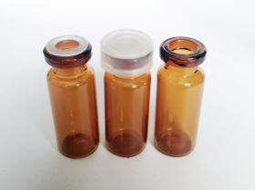 ขวดแก้ว ขนาด 2 ml. จำนวน 100 ขวด ขวดพร้อมฝาจุก
