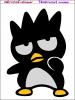 STICKERสติ๊กเกอร์  Bad Bad -