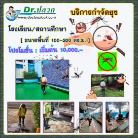 Dr.ปลวก บริการกำจัดยุง (โรงเรียน/สถานศึกษา) ขนาดพื้นที่ 100-200 ตร.ม.